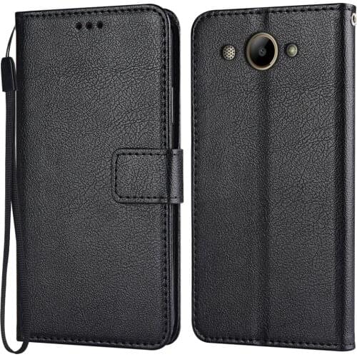 Flip Leather Case for Huawei Y3 2017 CRO-L02 CRO-L22 CRO-L03 Vintage Wallet Phone Case for Huawei Y3 2017 Funda Cover