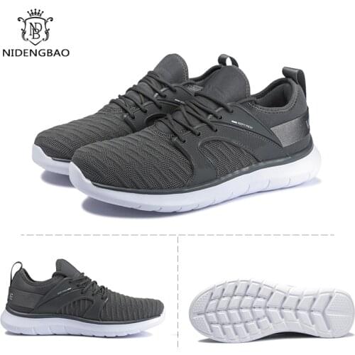 Men Sneakers Fashion Men Casual Shoes Breathable Knit Men Walking Shoes Mens Black Sneakers Tenis Masculino Zapatillas Hombre