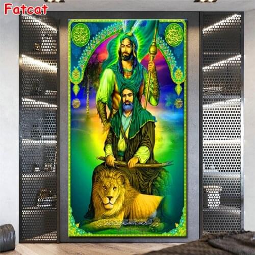 5D DIY Diamond Painting Kit religion Historical figures Full Square Round embroidery mosaic Cross stitch portrait decor PP2153