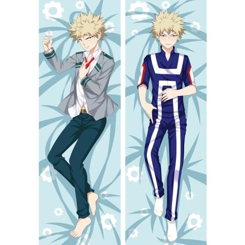 My Hero Academia dakimakura anime man Characters throw pillow cover Bakugou Katsuki body Pillow