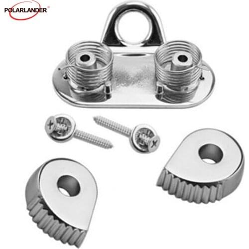Stainless Steel 316 Leading Ring Boat Cam Cleats Marine Sailing Sailboat Kayak Canoe Dinghy