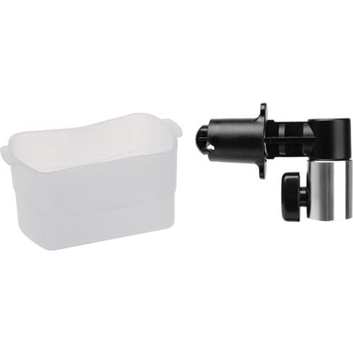 Flash Diffuser Softbox For Speedlite YN-568 EX Flash Diffuser With Reflector Holder Stand Light Stand Clip