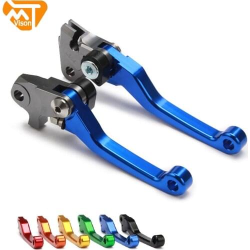 Motorcycle Pivot Foldable Clutch Brake Lever For YAMAHA YZ125 YZ250 2008-2014 YZ250F 2007-2008 YZ426F YZ450F 2008