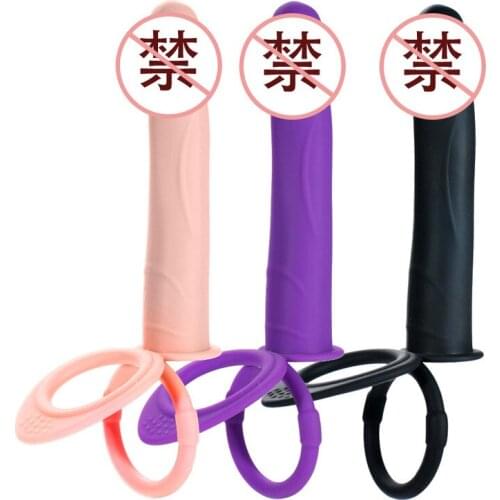 Strapon Double Penetration Strap On Cock Dildo Anal Vibrator Adult Erotic Sex Toys For Woman Couples Gags & Muzzles Sex Shop
