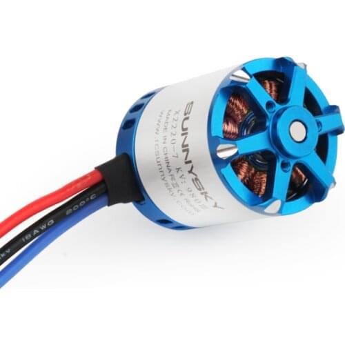 SunnySky X2220-III X2220 980KV 1150KV 1400KV 2200KV 3-4S Brushless Motor Long Shaft For RC Airplane Spart Part Accessori