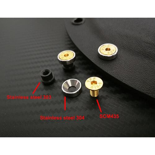 10pcs/lot 2.7mm Chicago stainless steel screws Holster hardware for 1.5mm(0.06") Kydex plank of knife scabbard Holster