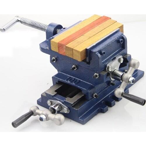 220V 3 inch/4 inch cross vise drill-change milling machine small vise bench vise flat vise workbench