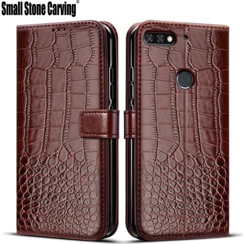 Honor 7C Case Huawei Honor 7C AUM-L41 Case Magnetic Flip Case for Huawei Honor 7C Russian Version Cover 5.7" Leather Phone Cases