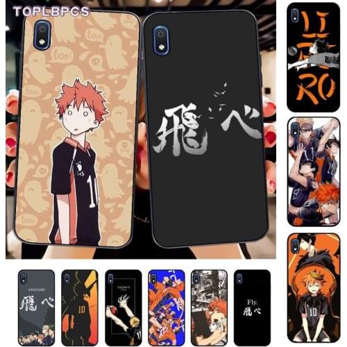TOPLBPCS Haikyuu Hinata attacks Anime Shell Phone Case for Samsung A10 20s 71 51 10 s 20 30 40 50 70 80 91 A30s 11 31