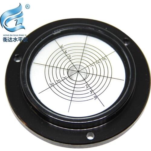 Horizontal bubble level with protective cover, high-precision level, construction machinery level