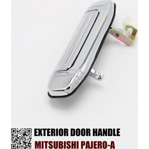 TYPE A ccessories Chrome Door Handle for Mitsubishi Pajero V31 V32 V33 V43 V44 V45 V46 1991-1999 1996 1998 1992