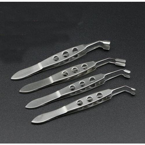 Ophthalmic palpebral gland massage tweezers clamp meibomian flap eyelid surgery tool forceps clip fat eye surgical apparatus