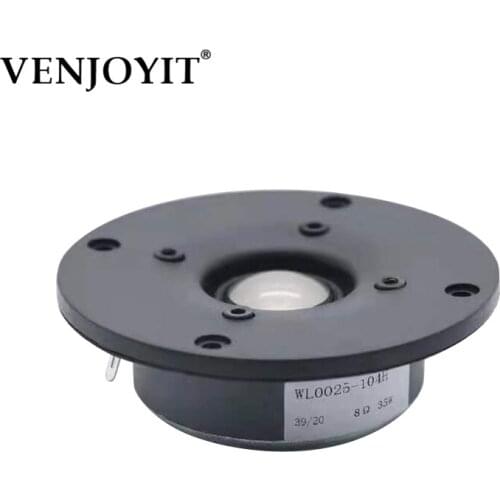 Original 4 Inch Silk Dome Fever Tweeter Ultra-Thin HiFI Speaker DIY Single Magnetic Speaker Unit 60W 8 Ohm QA2100