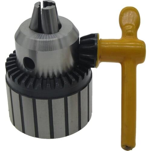 Drill Chuck B10 B12 B16 B18 JT6 0.6-6 1-10 1.5-16 1.5-13 3-16 1-16MM For CNC Machine Tool Drill Clamp With Wrench