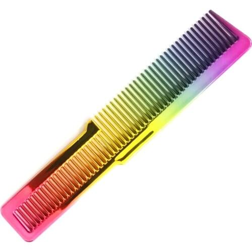 Professional Hair Comb Hairdressing Home Salon Hair Cutting Styling Comb Hairdressing Tools Golden Oil Head Haircut Cutting Comb