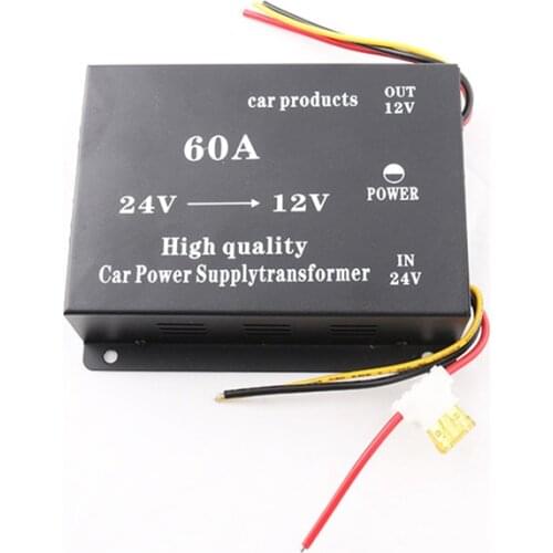 DC Voltage Reducer 24V Step Down to 12V 45A 50A 60A Volt Buck Regulator Voltage Transformer DC Converter Inverter