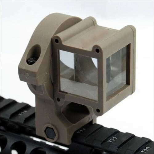 Tactical Angle Sight Reflex 360 Rotate Sight For Red dot or Holographic Sight Around the Corner Solution