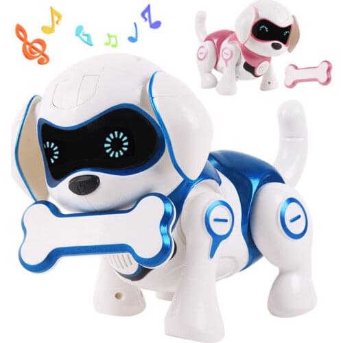 New RC Dog Robot Toys Puppy Intelligent Remote Control Interactive Smart Robot Dog Pets Electronic Toys Smart Robot For Kids