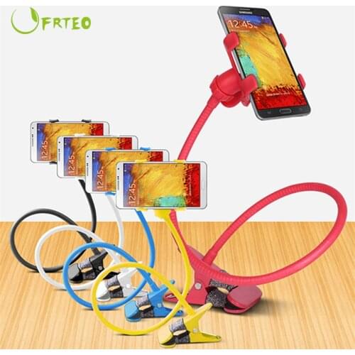 Senior Metal Rotation Lazy Holder Long Arm Flexible Bed Desk Phone Holder For iPhone Adjustable Mount Stand Mobile Phone Holder