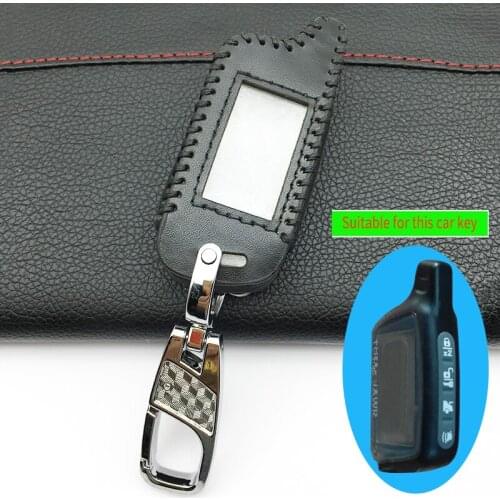 X5 LCD Remote Control Fob Key, Tamarack X5 For Vehicle Safety Two Way Car Alarm System For Russian Version Car Key Case Cover