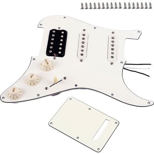 SSH11 Electric Guitar Pickguard Scratch Plate Music Instruments Replacement Accessory
