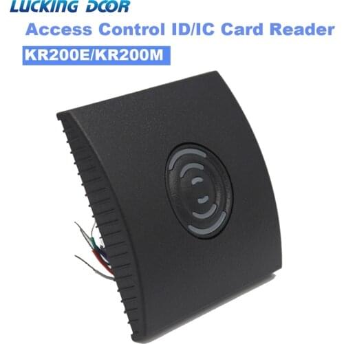 13.56MHZ/125KHZ RFID access control card reader Proximity Card Access Control Reader wiegand card reader IP65 waterproof KR200E