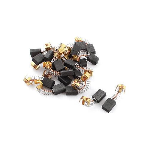 20Pcs Power Tool Repairing Motor Carbon Brushes 11 x 8 x 5mm