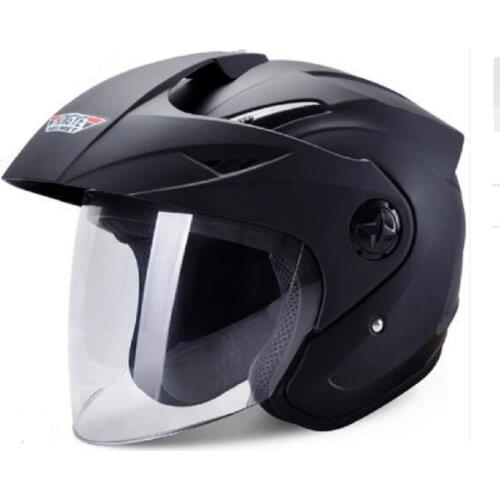 2019 Fashion knight Cycling Safety Protection Motorcycle helmet Motorbike Helmets made of ABS with transparent PC lens visor