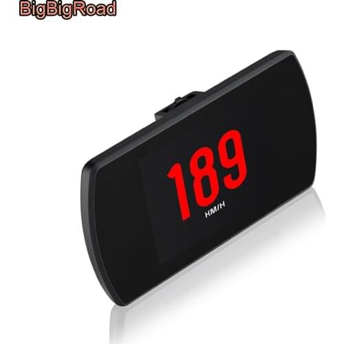 BigBigRoad Car OBDII 2 HUD Head Up Display Speed Windscreen Projector For Infiniti Q50 QX50 QX60 QX70 QX80 FX35 FX37 G35 G37 G25