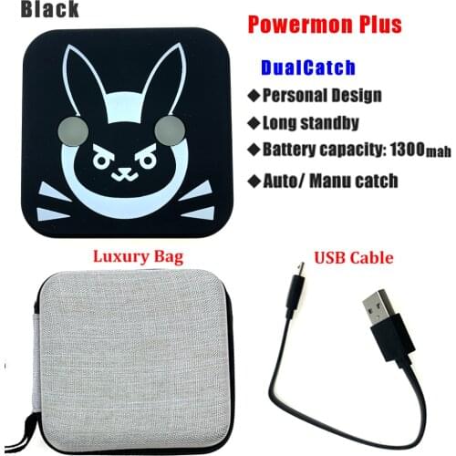 Auto Catch Monster Powermon Plus Bluetooth-compatible Interactive Figure Toy for Pokemon GoPlus Bracelet Device with USB Charger