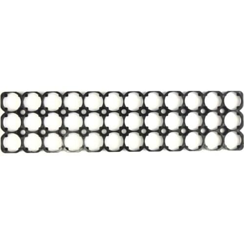 MasterFire 400pcs/lot 3*12 32650 Battery Holder Bracket Cell Safety Anti Vibration Plastic Brackets For 32650 Lithium Batteries