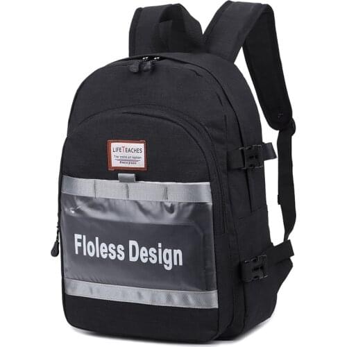 New Fashion Casual Nylon Backpack Simple and Lightweight Student Bag Girls Fashion Commuter OL Computer Backpack