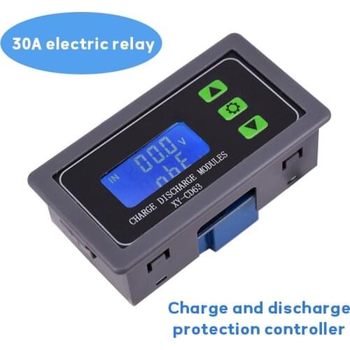 12V / 24V / 48V / 30A Battery Lithium Battery Charging and Discharging Protection Module Under Overvoltage Control Switch