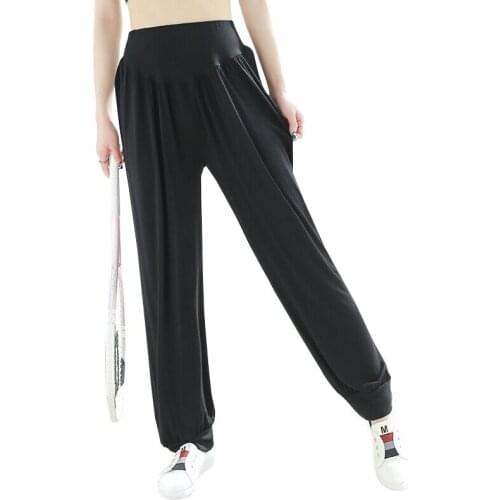 Soft Comfort Women Casual Loose Home Sleep Pants Women High Waist Elastic Sleep Bottoms Girls Elastic Yoga Pijamas Pyjama