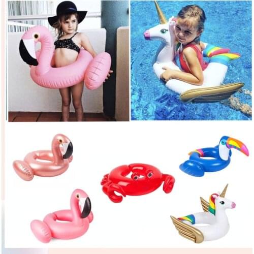 Inflatable Swimming Ring Lounge Pool Float Mattres Swimming Circle Life Buoy Raft Kid Swimming Water Pool Toys