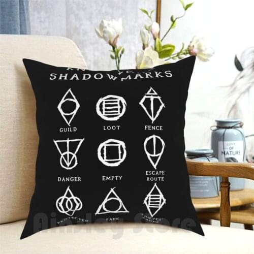 Know Your Shadowmarks ( Light ) Pillow Case Printed Home Soft Throw Pillow Skyrim Elder Scrolls Elder Scrolls V Oblivion