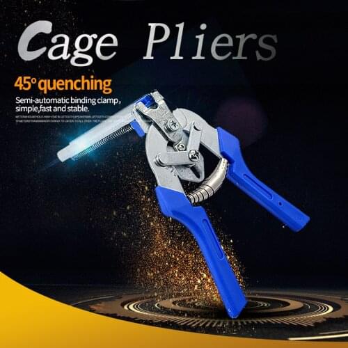 High Quality Poultry Cage Pliers Installation Clamp 600M Nails Animal wire Cages Repair Chicken Rabbit Cage Tools Tie Cage Clamp