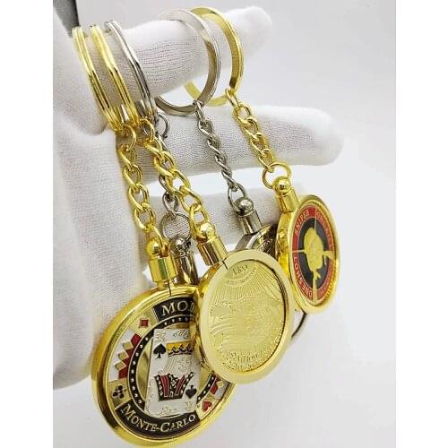 Direct fit coin 20mm 25mm or 27mm Necklace / Bezel / coin holder / Coin hook pendant keyring chain / key ring DIY Gift