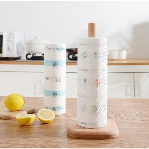 Cloth Towel Cleaning Products Oil-free Disposable Lazy Non-woven Wet and Dry Dish Clean Hand Towel Kitchen Items