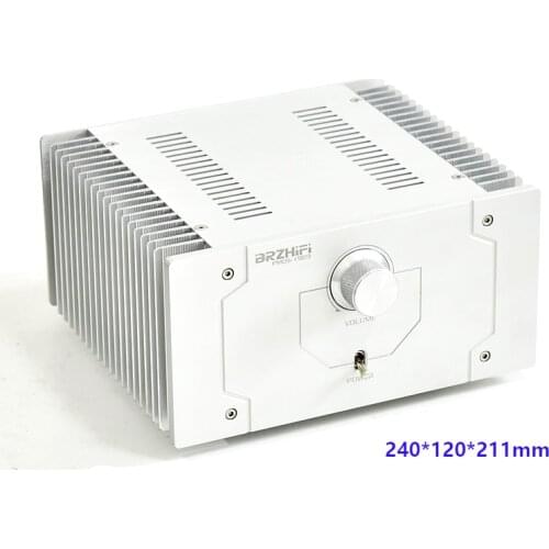 10WX2 Hood 1969 Class A Power Amplifier Complete with FET BRZHIFI 1969-2020 Class A Luxury Amplifier Sound Quality Amplifier