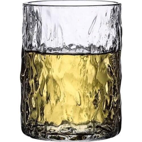 Thickening glass contracted and pure and fresh, is high temperature resistant Japanese hammer cup hot tea cups