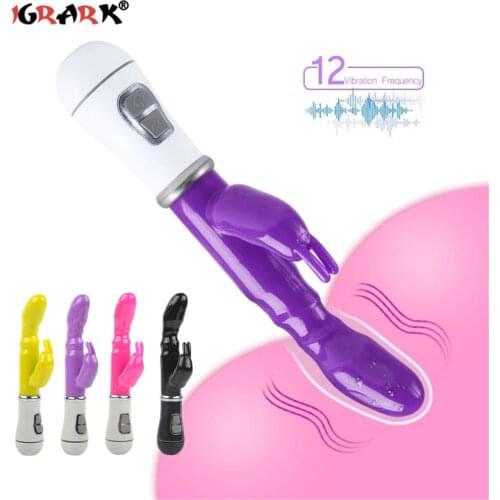 Double Head Vibrator Vaginal Massage Dildo Sex Toys for Women G-Spot Vibrating Love Egg Clitoris Stimulator Female Masturbator