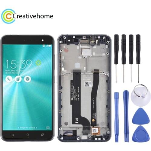 High Quality LCD Screen and Digitizer Full Assembly Lcd Replacement Glass with Frame For Asus ZenFone 3 ZE552KL
