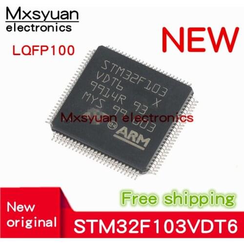 5pcs~20pcs/lot STM32F103VDT6 STM32F103 VDT6 STM32F103VDTb LQFP100 New original Armtex-m3 microcontroller