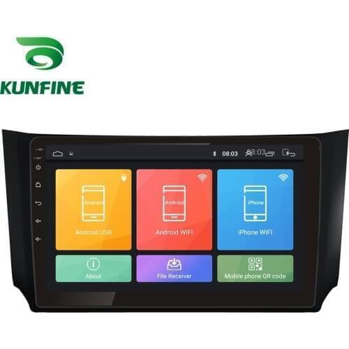 Octa Core Android 10.0 Car DVD GPS Navigation Player Deckless Car Stereo for Nissan Sylphy 2016 2017 2018 2019