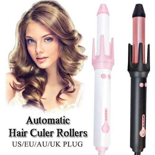 Automatic Hair Curler Rollers Machine Ceramic Fast Heat Hair Waver Wand Professional Curler Hair Iron Styling Tools Curling Iron