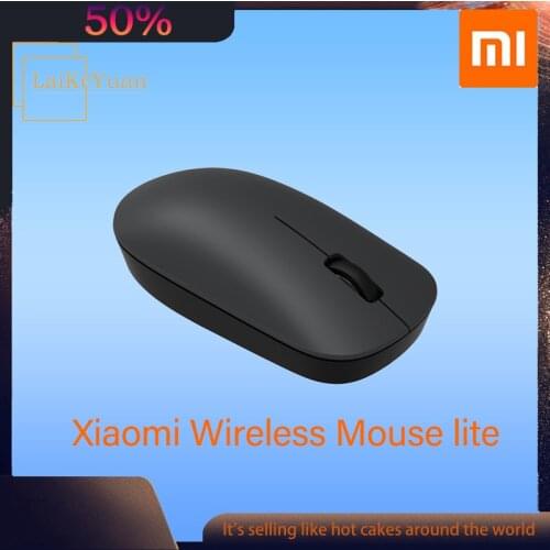 Xiaomi Wireless Mouse Lite 2.4GHz 1000DPI Ergonomic Portable Mini Wireless Mice Computer Mouse Office Mouse