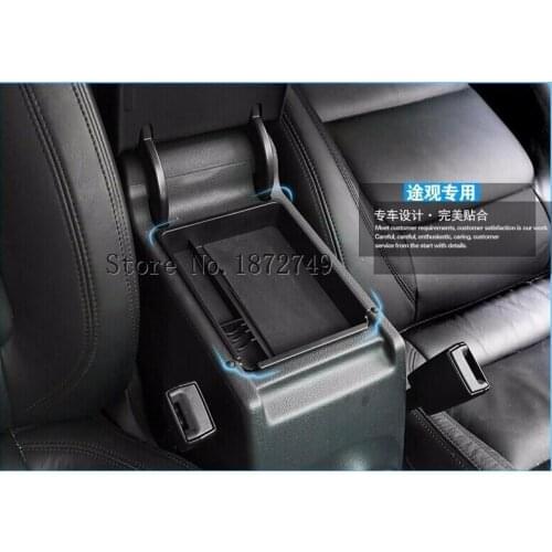 For Volkswagen Tiguan 2010-2015 Central storage box for VW