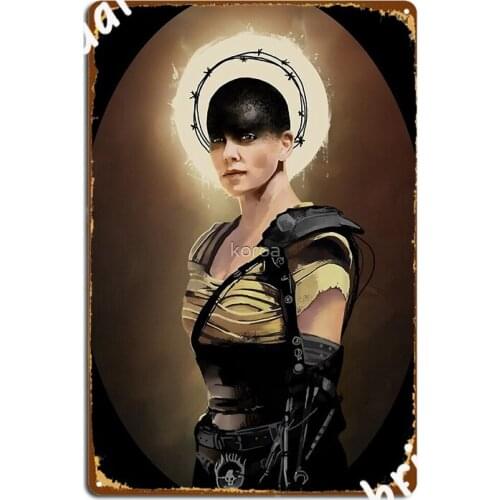 Imperator Furiosa Poster Metal Plaque Design Garage Decoration Pub Garage Club Home Tin Sign Posters