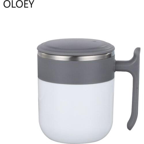 Travel Stainless Steel Coffee Mug Insulated Electric Fully Automatic Mixing Cup Portable Coffee Mugs Tumblers Heat Changing Mug